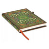 Caderno Paperblanks Poesia em Flor Capa Dura Midi 120g/m² 13x18cm 144 Páginas com Pauta - Pb4614-1