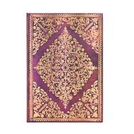 Caderno Paperblanks Viola Capa Dura Midi 120g/m² 13x18cm 144 Páginas com Pauta - Pb8116-6