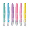 Estojo Giz Retrátil Mega Gel Pastel com 6 Cores - Tris