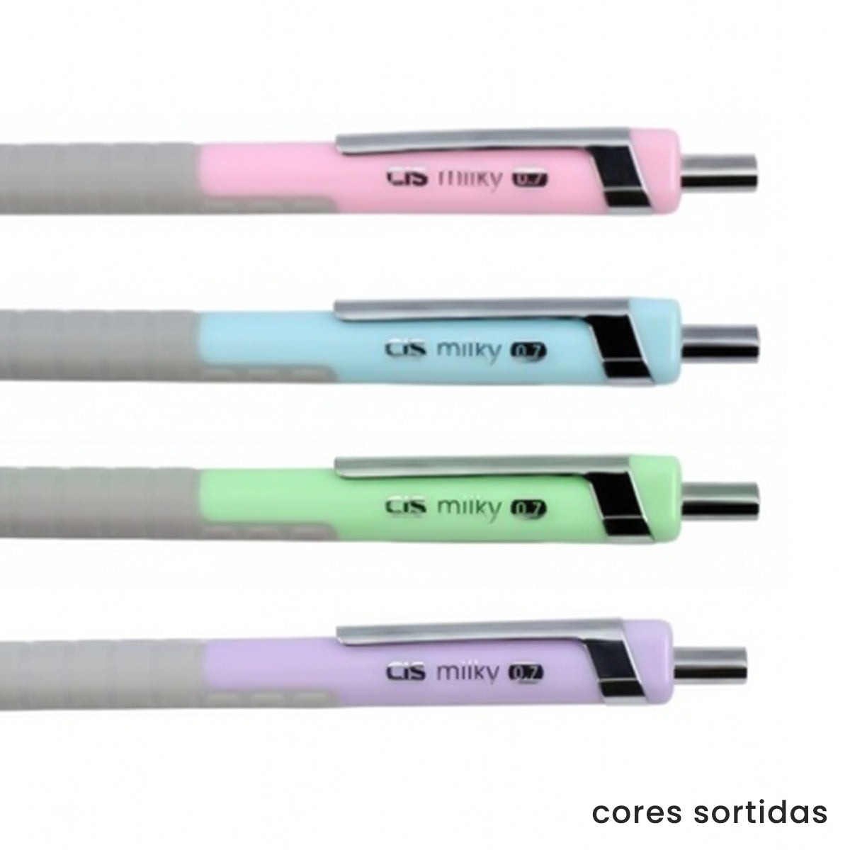 Lapiseira Escolar Milky 0.7Mm - Cores Sortidas - Cis