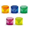 Apontador Giotto Temperamatite com 3 Furos - Cores Sortidas F233000
