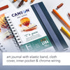 Caderno Canson Artbook C À Grain Espiral 50 Folhas A5 180g C31200l009