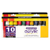 Estojo de Tinta Acrílica Daler & Rowney Graduate Acrylic 38ml com 10 Cores