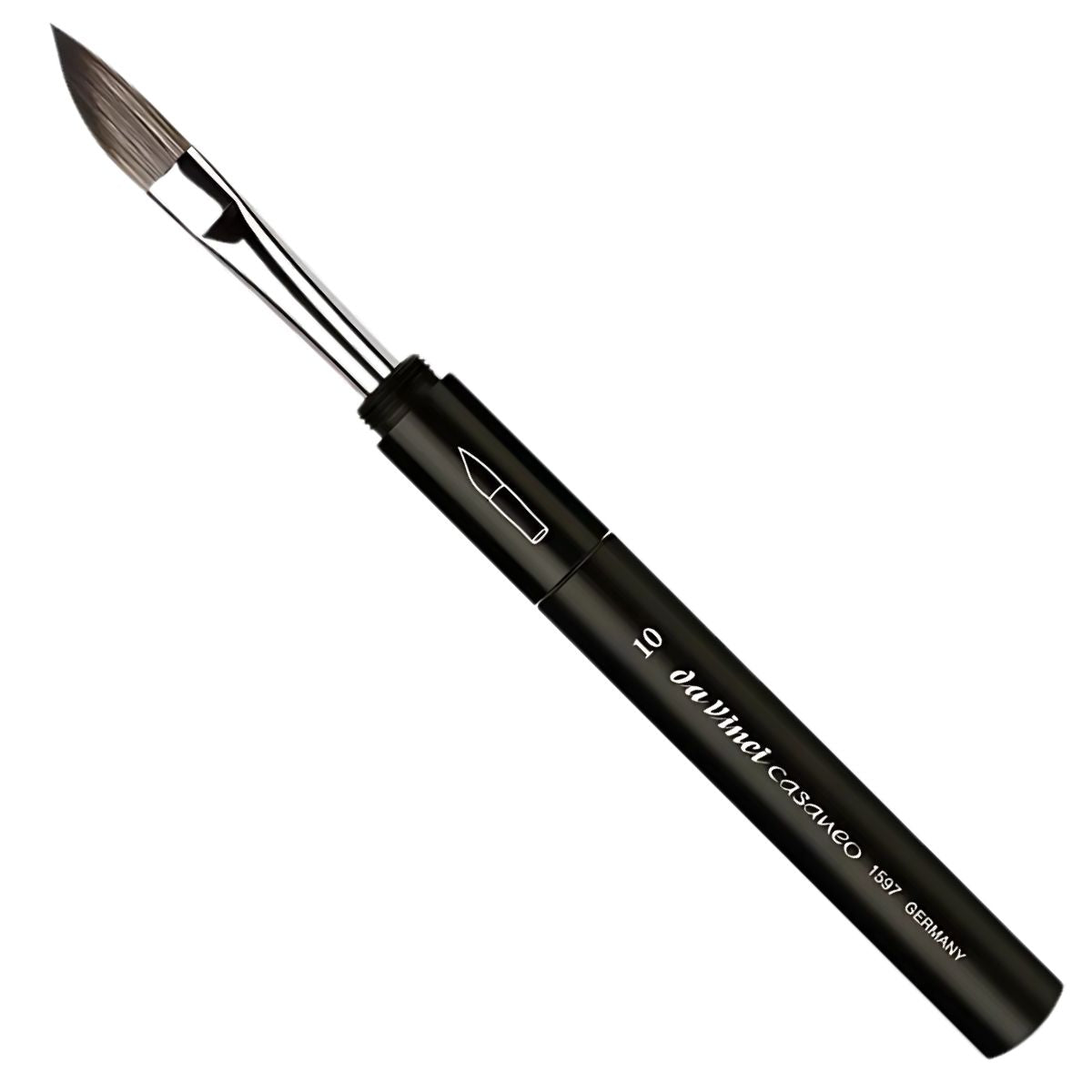 Pincel da Vinci Casaneo Chanfrado Travel Brush 1597tp-10