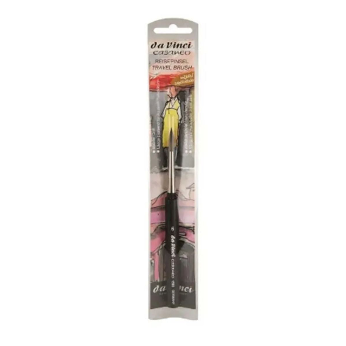 Pincel da Vinci Casaneo Redondo Travel Brush Inspiration 1593caa-06