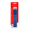 Kit Lápis Grafite Caran D'ache Edelweiss F com 4 Unidades