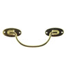 Ferragem Alça Baú Oval Dourado F1555 - Woodplan