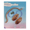 Ferragem Alça Baú Oval Rose Gold F1554 - Woodplan