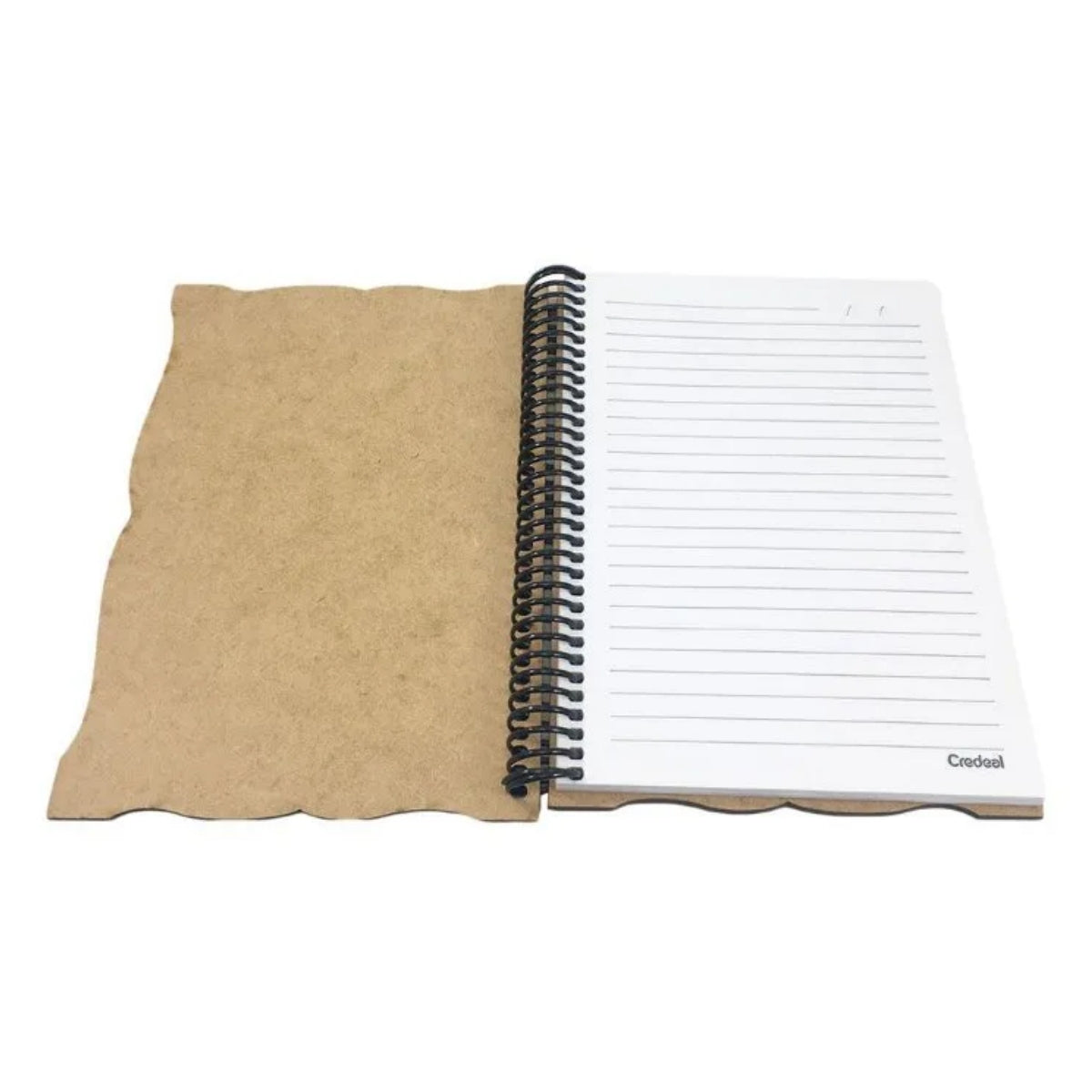 Caderno Universitário Capa Trabalhada G 96 Folhas 28x20cm - Woodplan