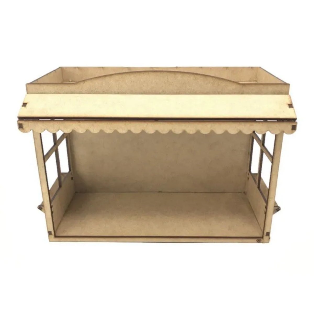 Peça Mdf Cru Comércio Liso 24,5x19x13,5cm W4009 - Woodplan