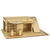 Posto de Gasolina Pequeno Mdf Cru W4032 - Woodplan