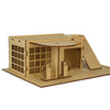 Posto de Gasolina Pequeno Mdf Cru W4032 - Woodplan