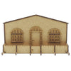 Casinha Mdf Cru Porta-chaves Porta-cartas Casinha a Laser Chaveiro W4014 - Woodplan