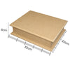 Caixa Joia Mdf Cru 32x22x6cm com 24 Cavidades