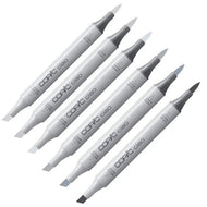 Caneta Marcador Copic Ciao Ponta Dupla Tons de Cinza Frio - C