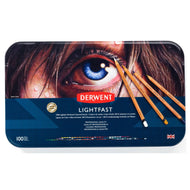 Estojo Lápis de Cor Permanente Lightfast com 100 Cores - Derwent