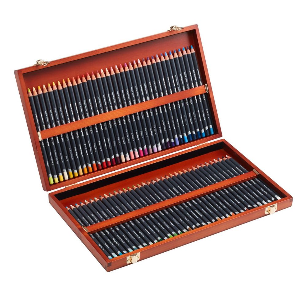 Estojo Lápis de Cor Permanente Procolour com 72 Cores - Derwent