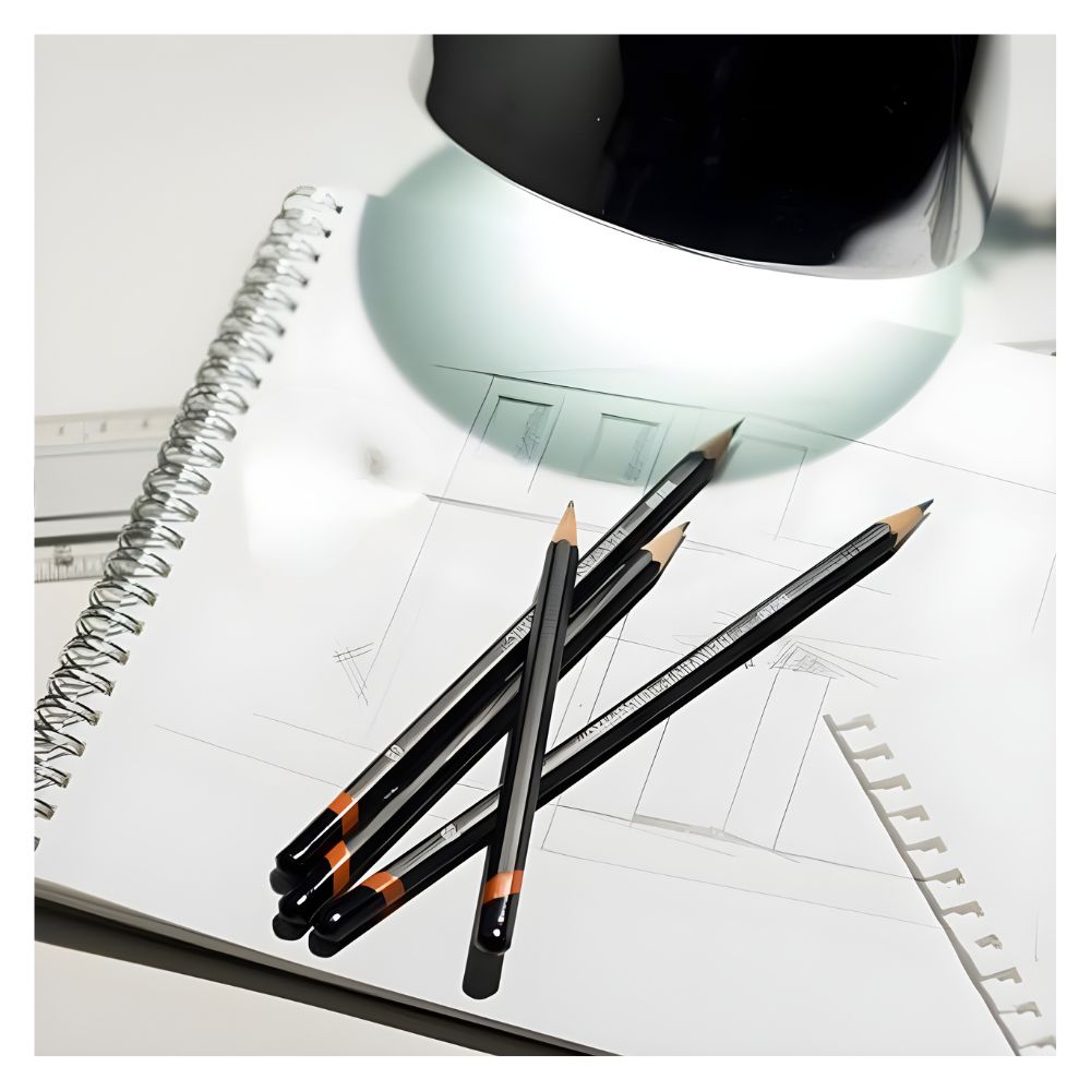 Estojo para Desenho Sketching com 8 Peças - Derwent Graphic  