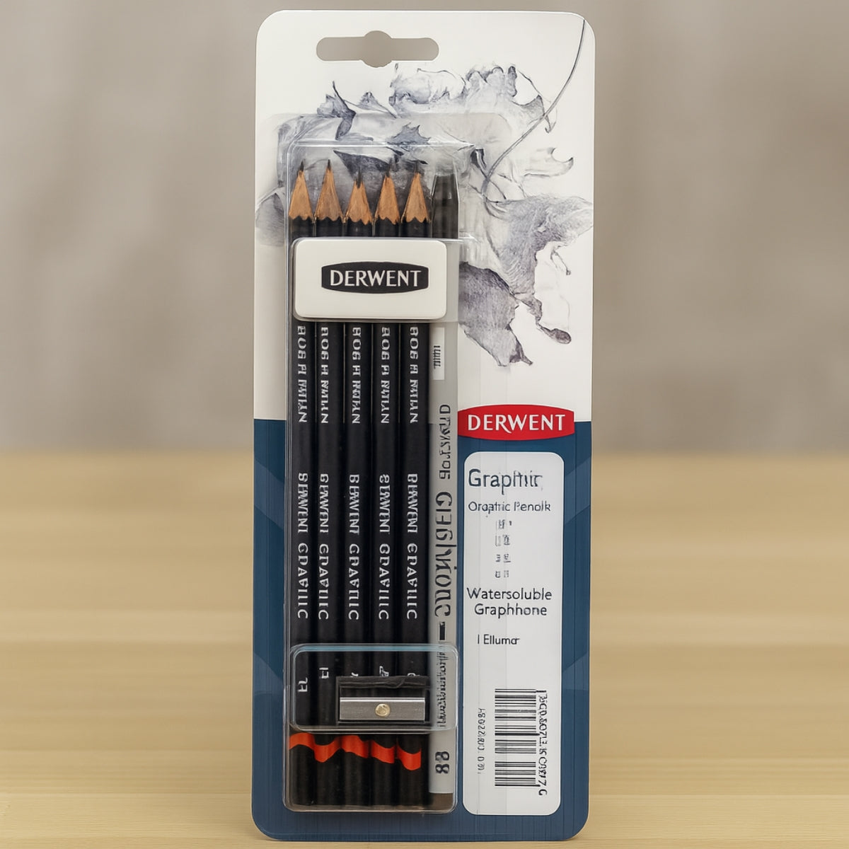 Estojo para Desenho Sketching com 8 Peças - Derwent Graphic  
