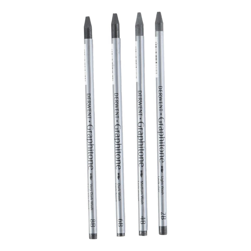 Estojo Lápis Grafite Aquarelável Graphitone com 4 Unidades - Derwent  