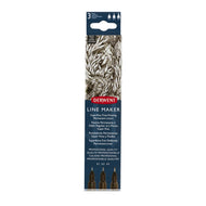 Estojo Canetas Graphik Line Maker Preta 0.1/0.3/0.5Mm com 3 Unidades - Derwent