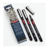 Estojo Canetas Graphik Line Maker Preta 0.1/0.3/0.5Mm com 3 Unidades - Derwent  
