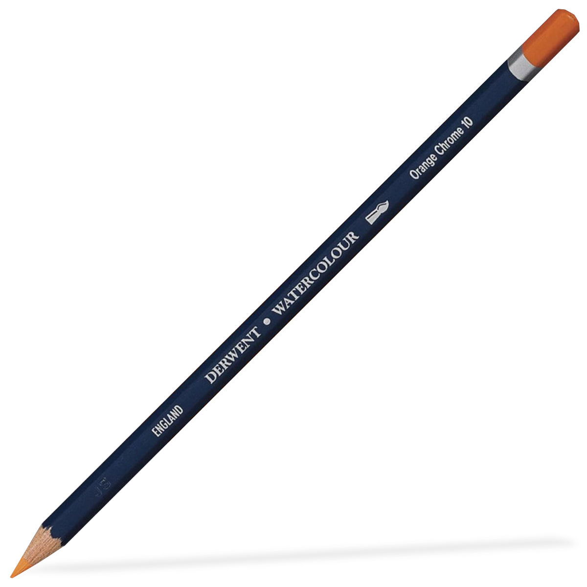 Lápis de Cor Aquarelável Watercolour - Orange Chrome - Derwent  