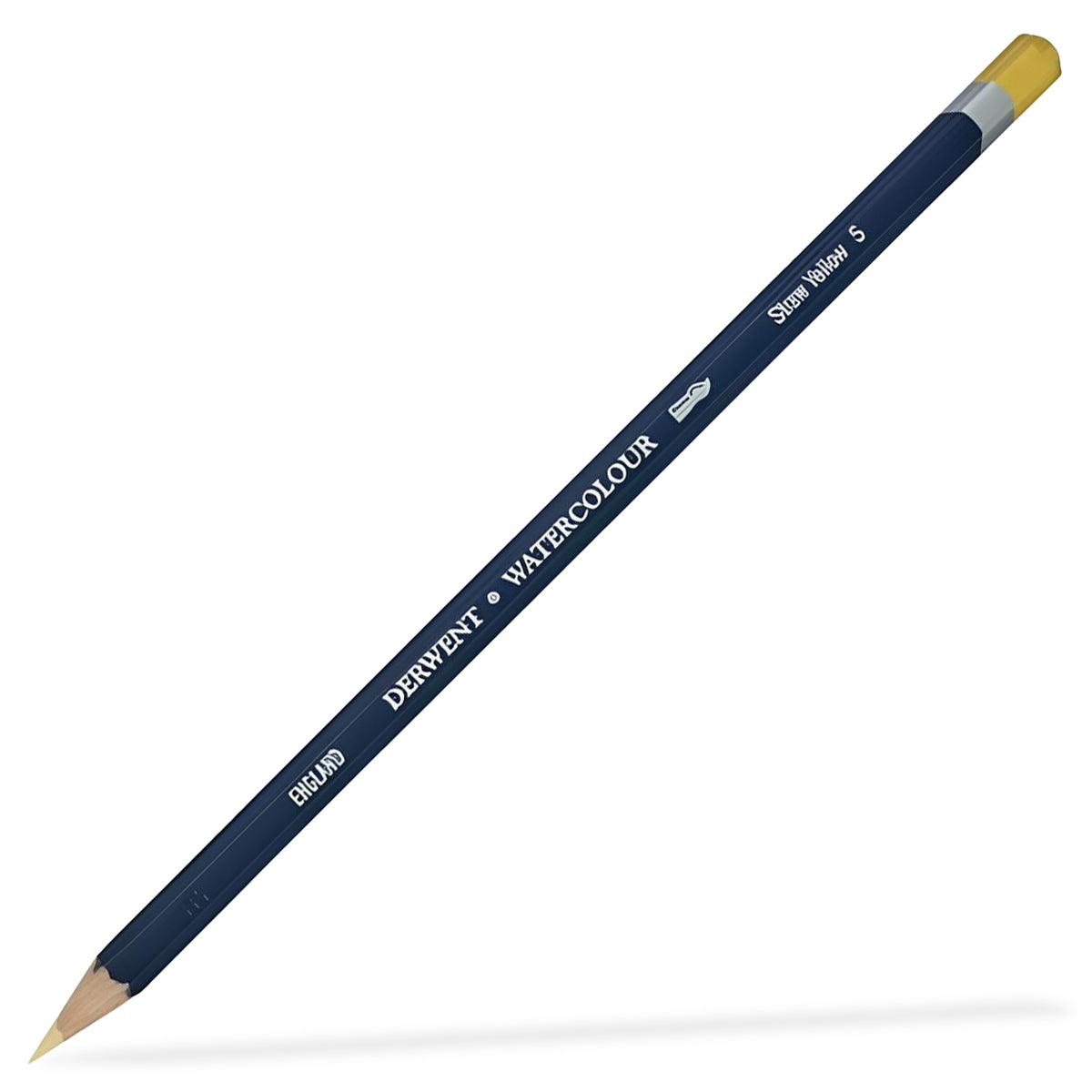 Lápis de Cor Aquarelável Watercolour - Straw Yellow - Derwent  