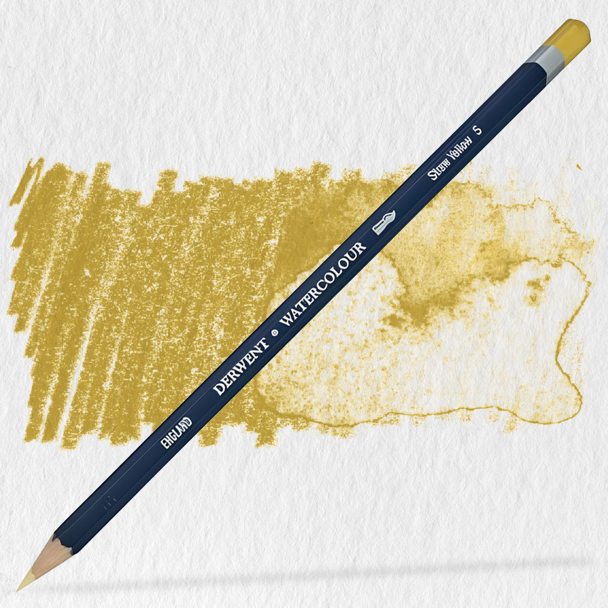 Lápis de Cor Aquarelável Watercolour - Straw Yellow - Derwent  