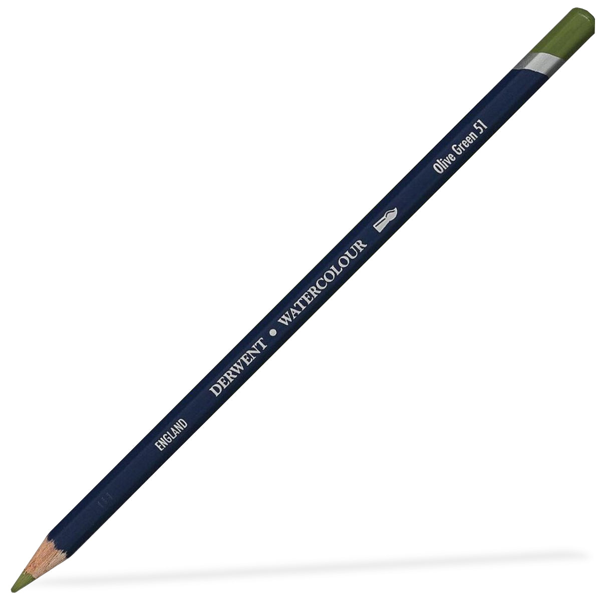 Lápis de Cor Aquarelável Watercolour - Olive Green - Derwent  