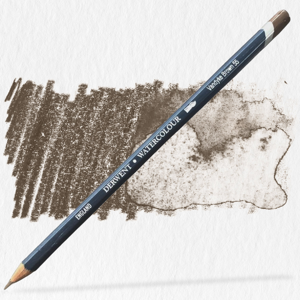 Lápis de Cor Aquarelável Watercolour - Vandyke Brown - Derwent  