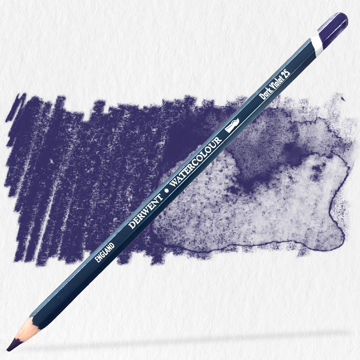 Lápis de Cor Aquarelável Watercolour - Dark Violet - Derwent  