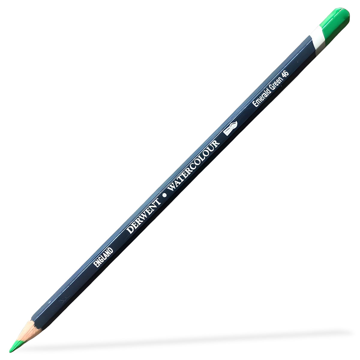 Lápis de Cor Aquarelável Watercolour - Emerald Green - Derwent  