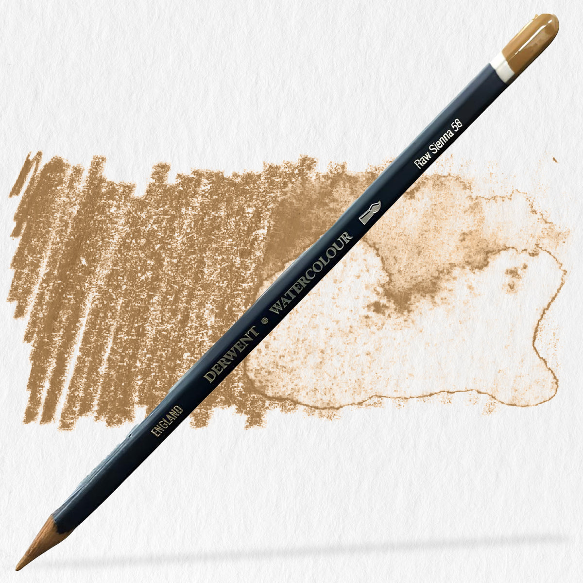 Lápis de Cor Aquarelável Watercolour - Raw Sienna - Derwent  