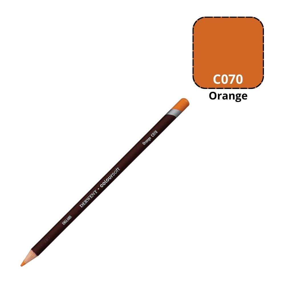 Lápis de Cor Coloursoft C070 - Orange - Derwent  