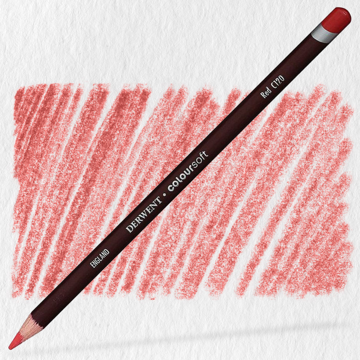 Lápis de Cor Coloursoft C120 - Red - Derwent  