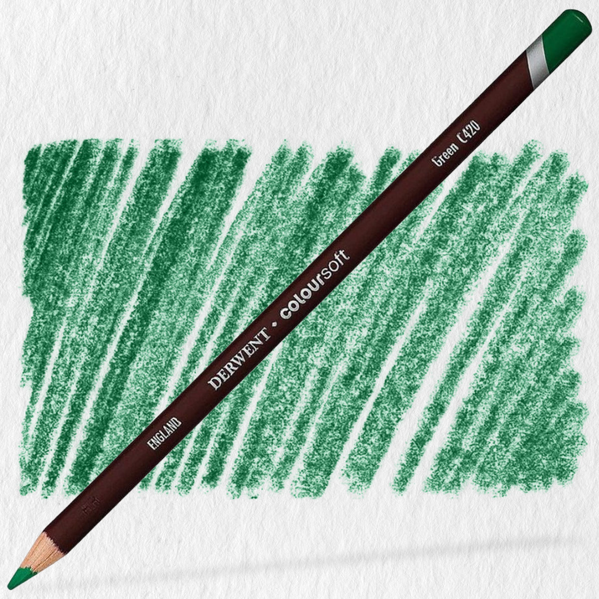 Lápis de Cor Coloursoft C420 - Green - Derwent  