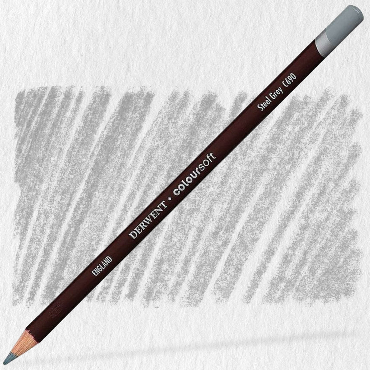 Lápis de Cor Coloursoft C690 - Steel Grey - Derwent  