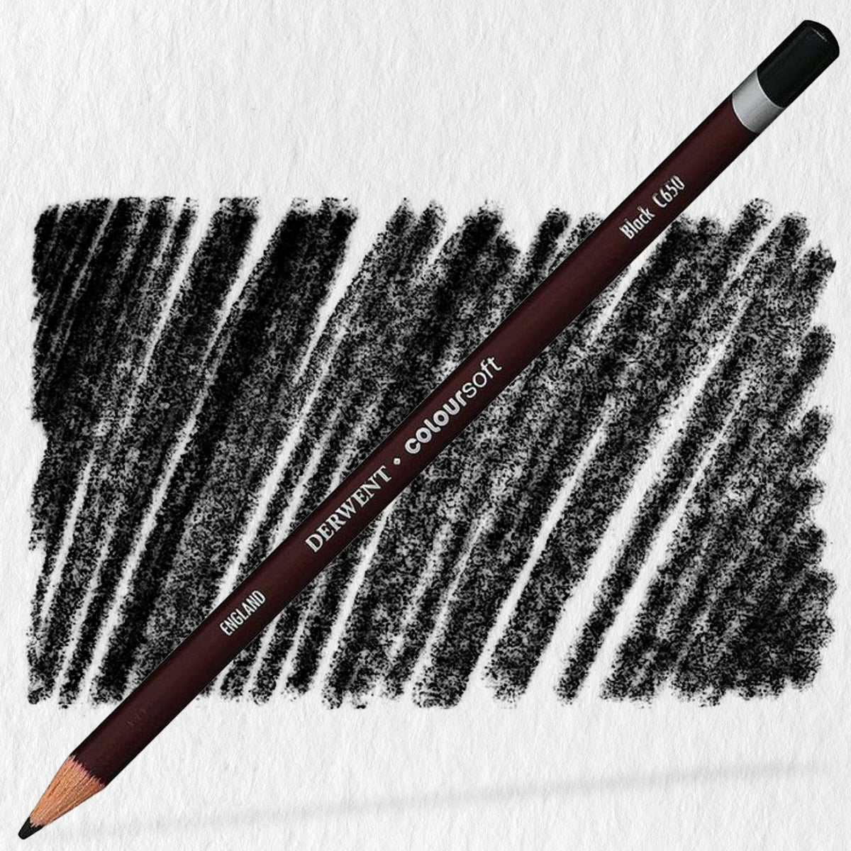 Lápis de Cor Coloursoft C650 - Black - Derwent  
