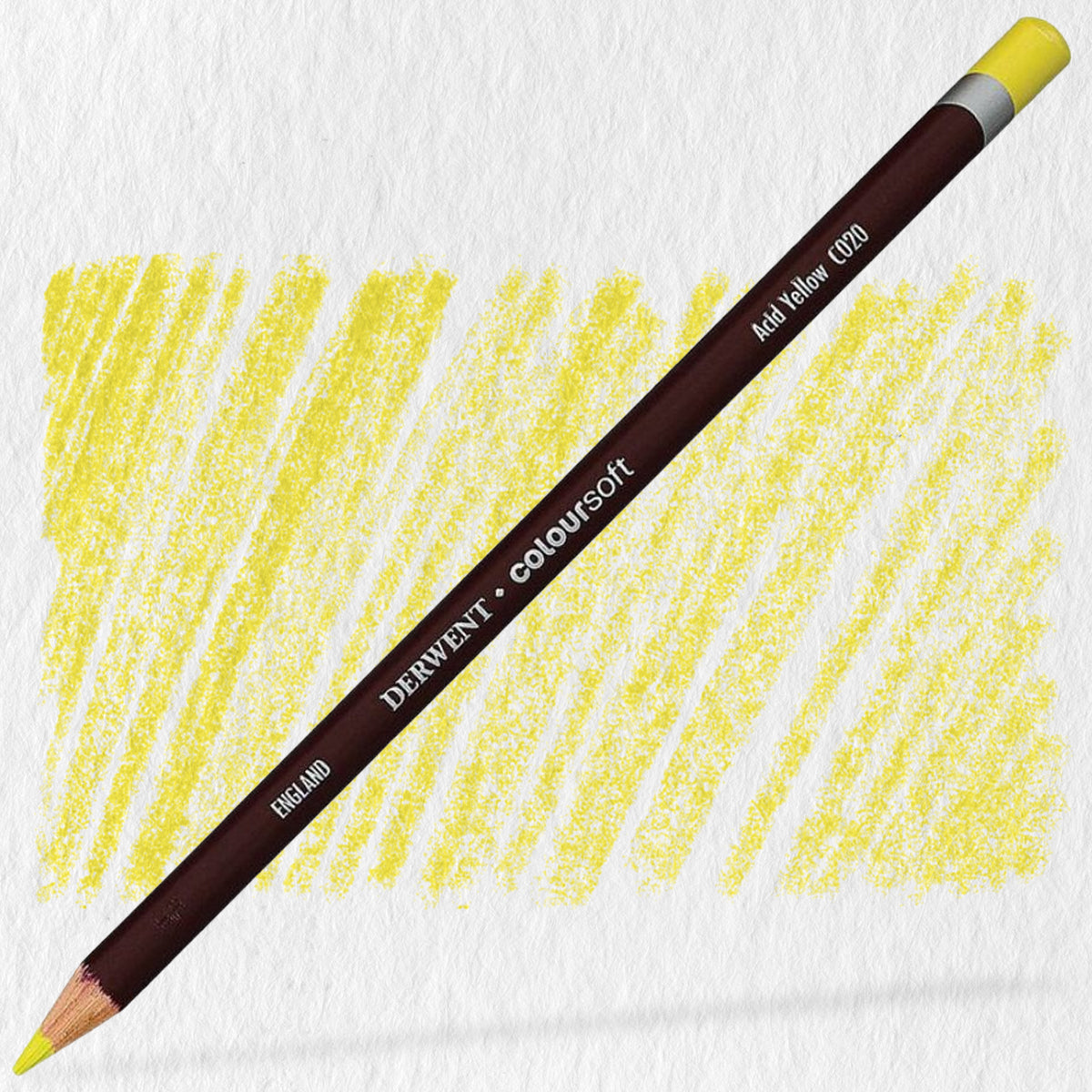 Lápis de Cor Coloursoft C020 - Acid Yellow - Derwent  