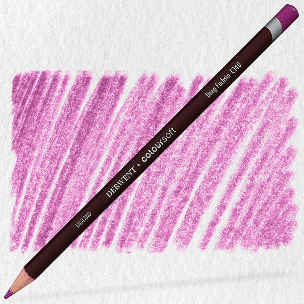 Lápis de Cor Coloursoft C140 - Deep Fuchsia - Derwent  