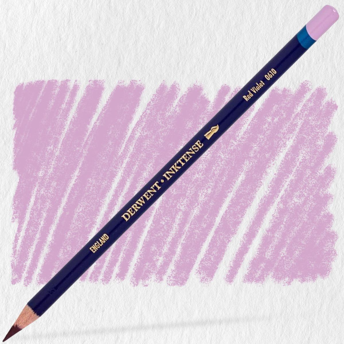Lápis de Cor Aquarelável Inktense 0610 - Red Violet - Derwent  