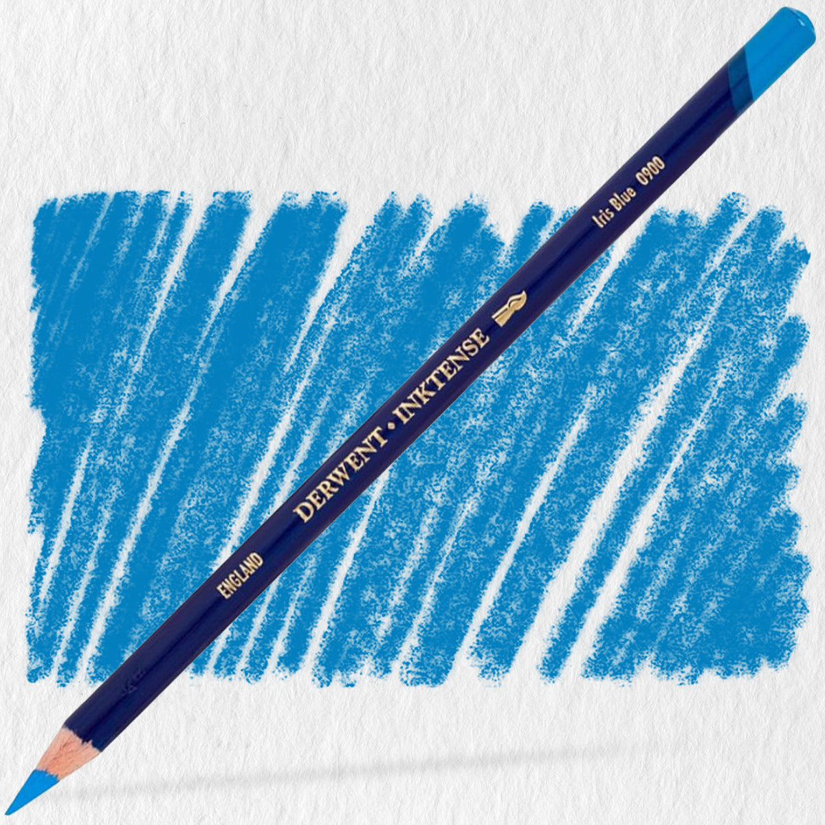 Lápis de Cor Aquarelável Inktense 1900 - Iris Blue - Derwent  