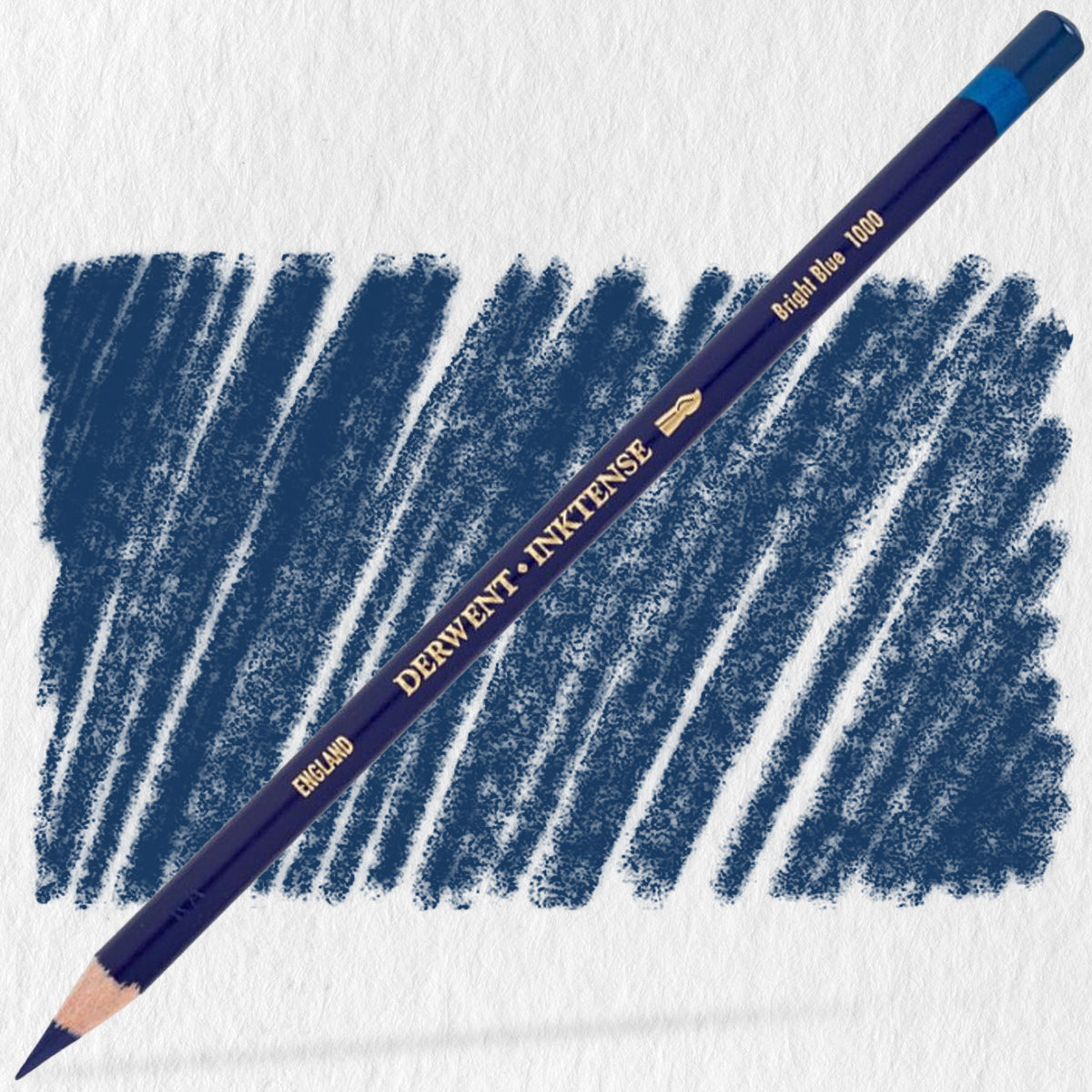 Lápis de Cor Aquarelável Inktense 1000 - Bright Blue - Derwent  
