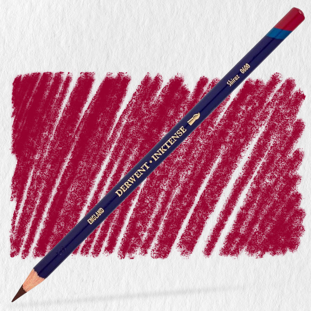 Lápis de Cor Aquarelável Inktense 0600 - Shiraz - Derwent  