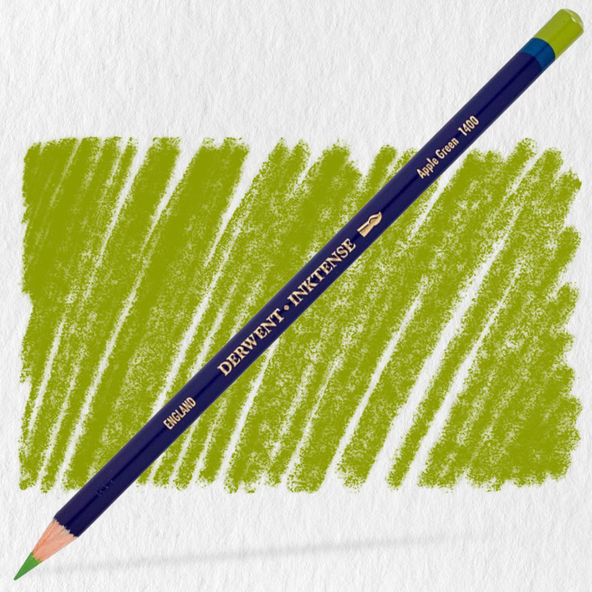 Lápis de Cor Aquarelável Inktense 1400 - Apple Green - Derwent  