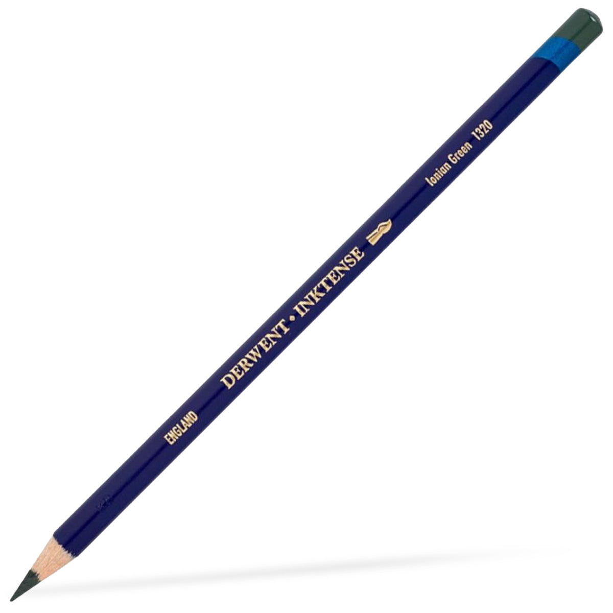 Lápis de Cor Aquarelável Inktense 1320 - Lonian Green - Derwent  
