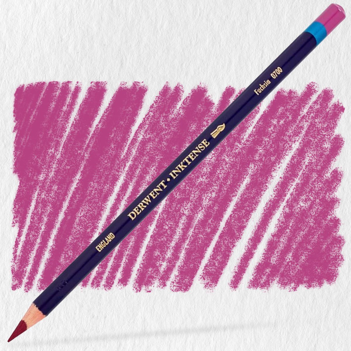 Lápis de Cor Aquarelável Inktense 0700 - Fuchsia - Derwent  