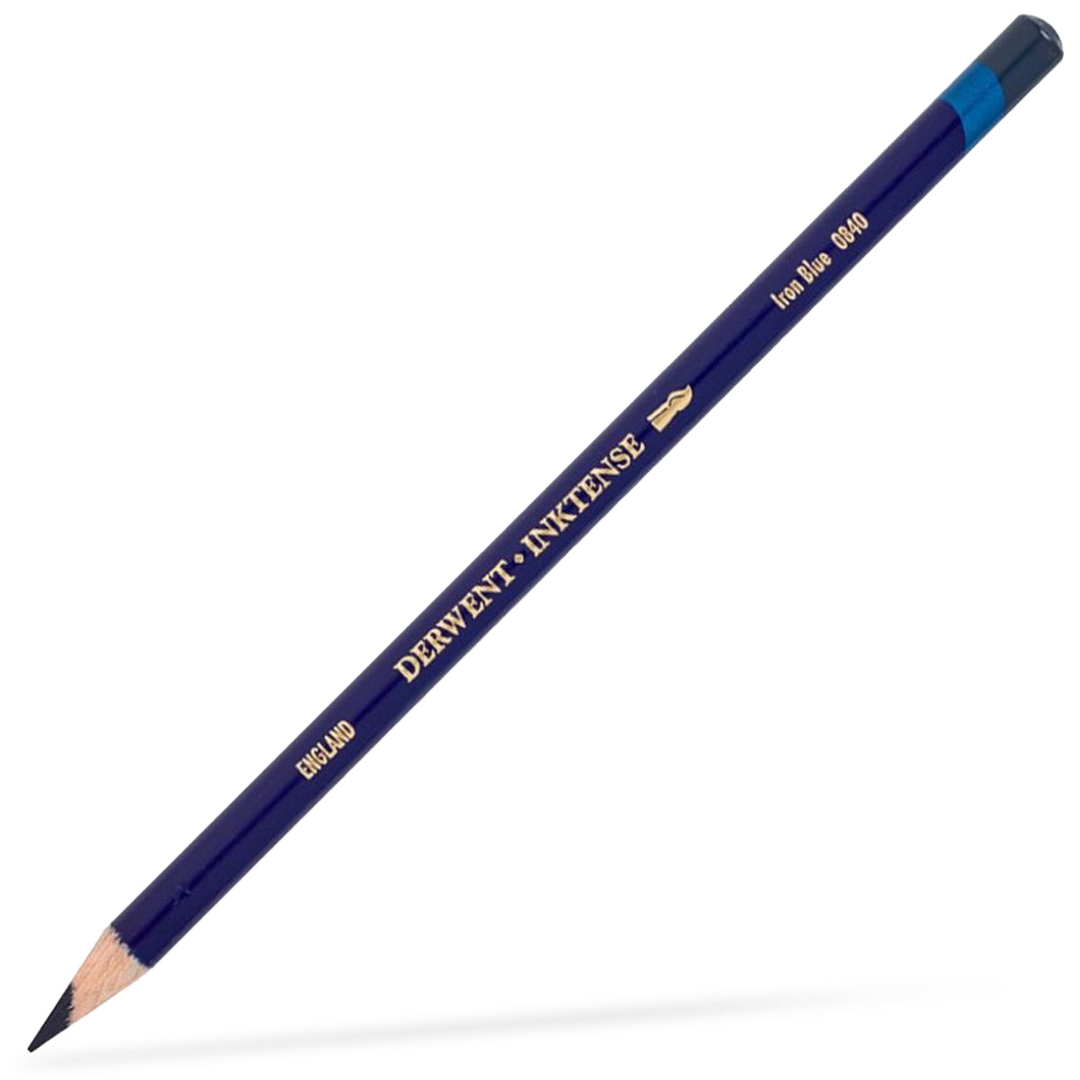 Lápis de Cor Aquarelável Inktense 0840 - Iron Blue - Derwent  