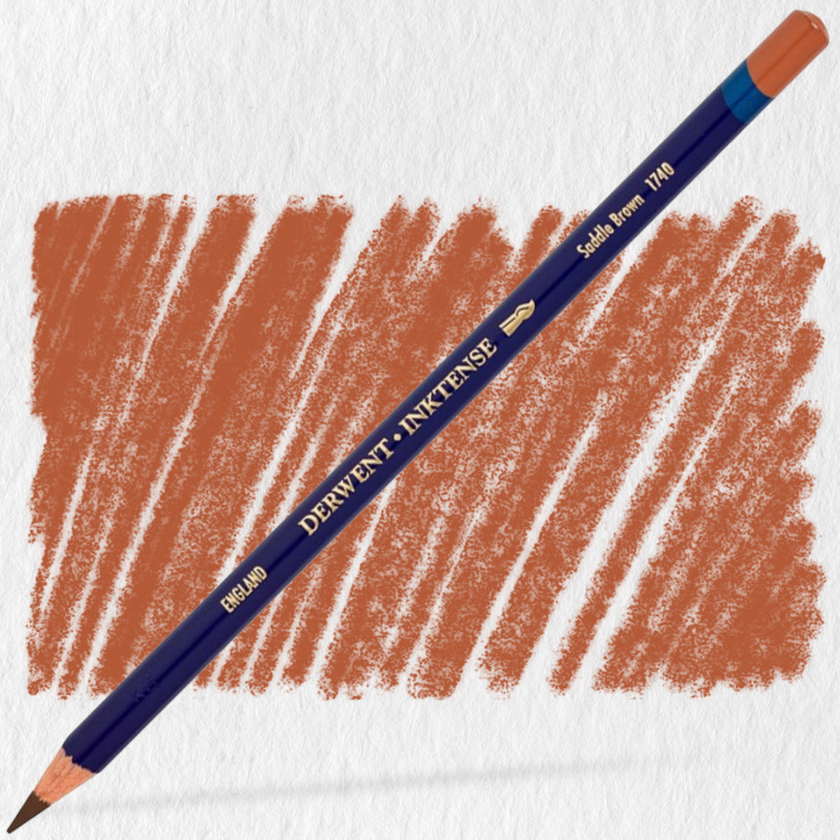 Lápis de Cor Aquarelável Inktense 1740 - Saddle Brown - Derwent  